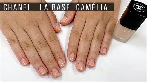 chanel la base nagellak|chanel la base camelia oil.